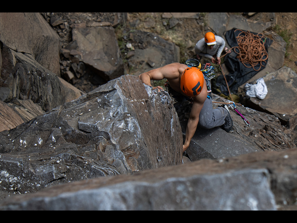 Rock climber